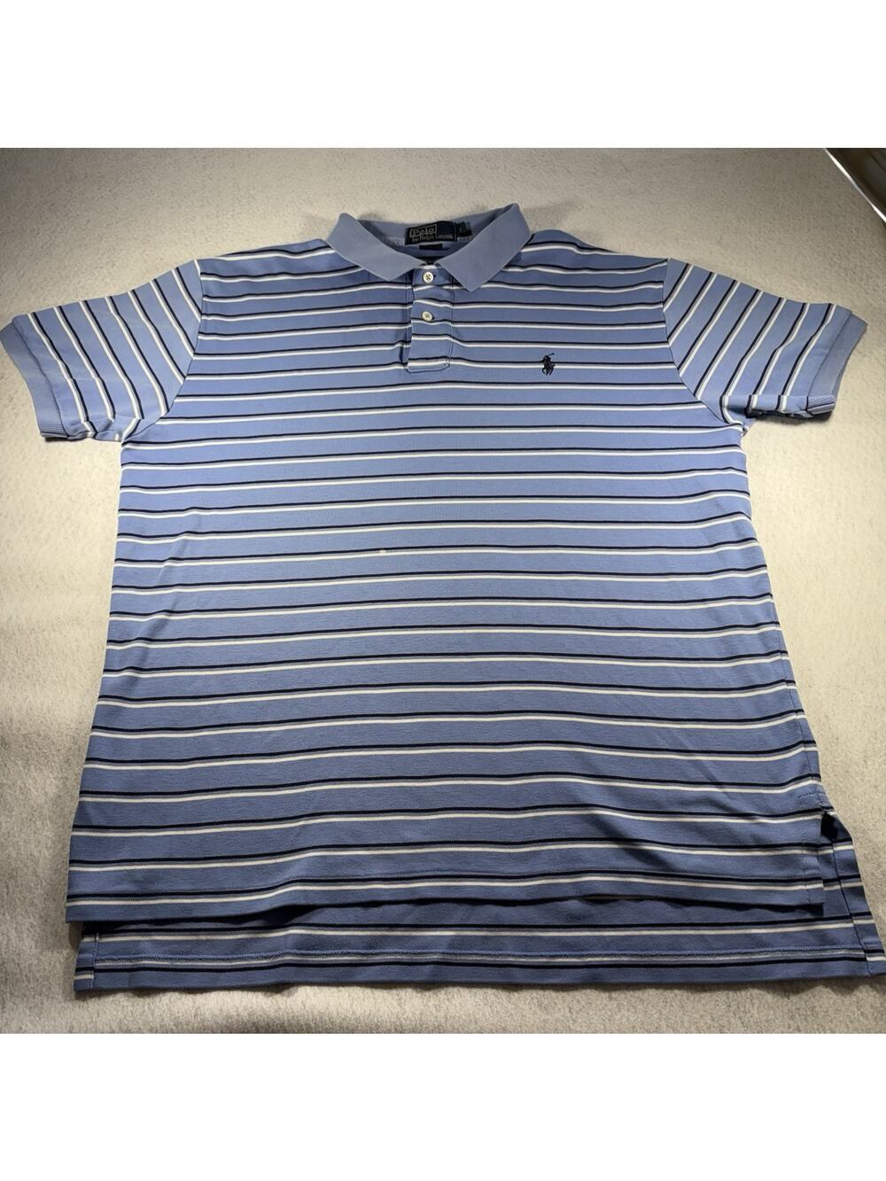 VTG Style Y2K Polo Ralph Lauren Striped Shirt - Men's L